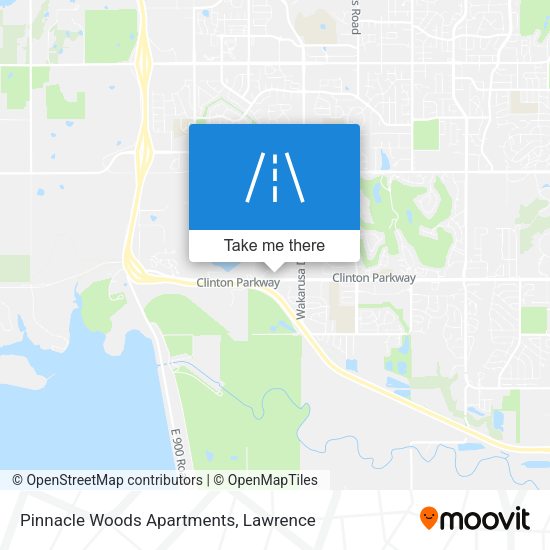 Pinnacle Woods Apartments map