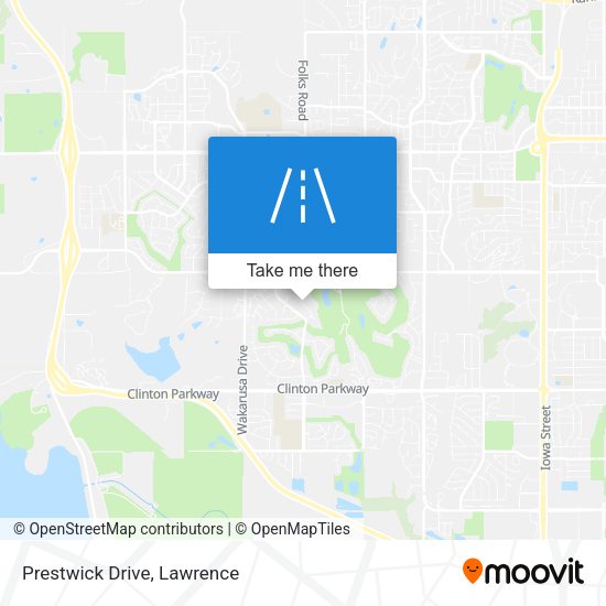 Mapa de Prestwick Drive
