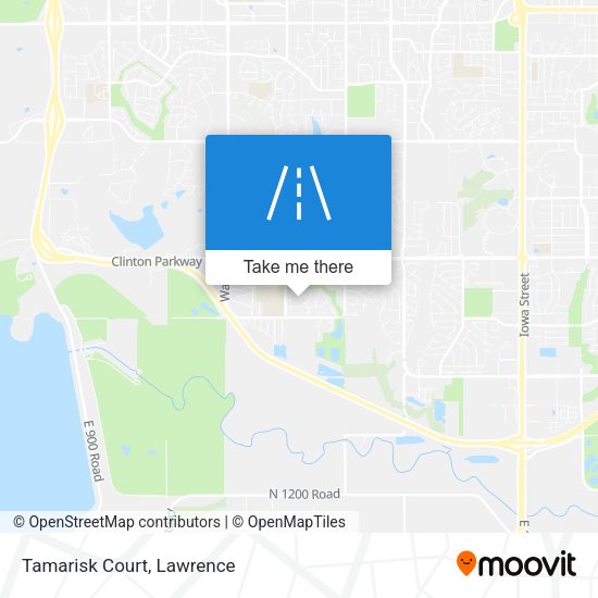 Mapa de Tamarisk Court