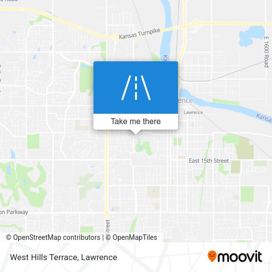 West Hills Terrace map