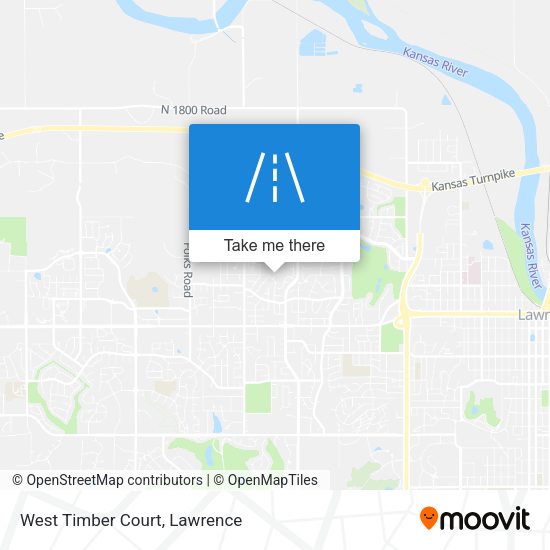 West Timber Court map
