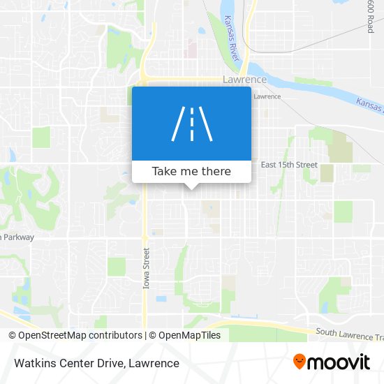 Watkins Center Drive map