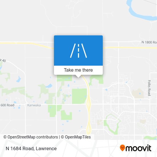 Mapa de N 1684 Road