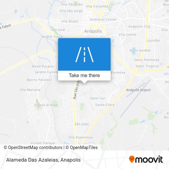 Alameda Das Azaleias map