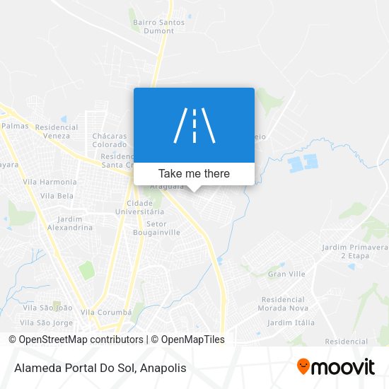 Alameda Portal Do Sol map