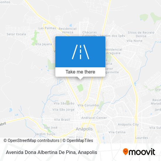 Avenida Dona Albertina De Pina map