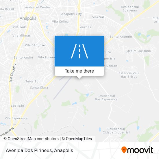 Avenida Dos Pirineus map