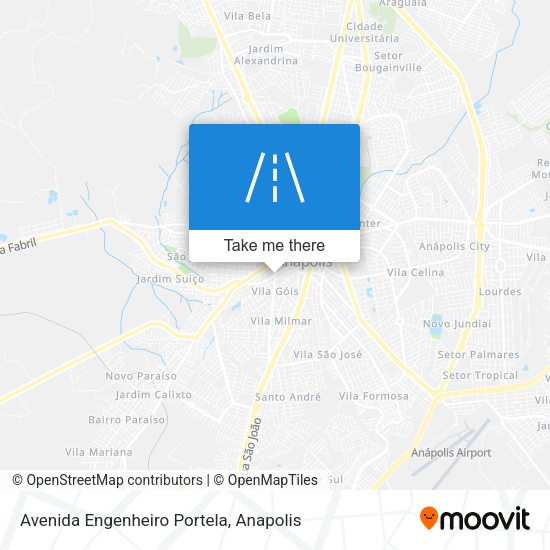 Avenida Engenheiro Portela map