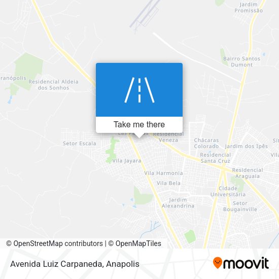 Avenida Luiz Carpaneda map