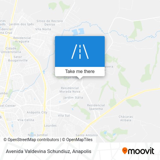 Avenida Valdevina Schundiuz map