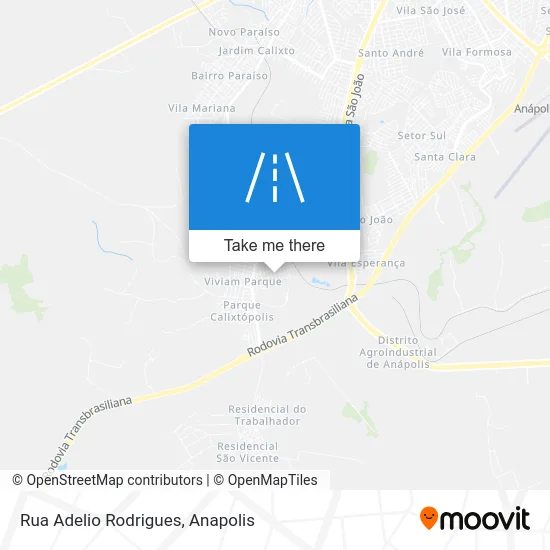Rua Adelio Rodrigues map