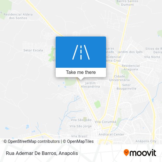 Rua Ademar De Barros map