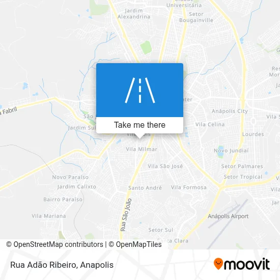 Rua Adão Ribeiro map
