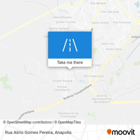 Rua Alirio Gomes Pereira map
