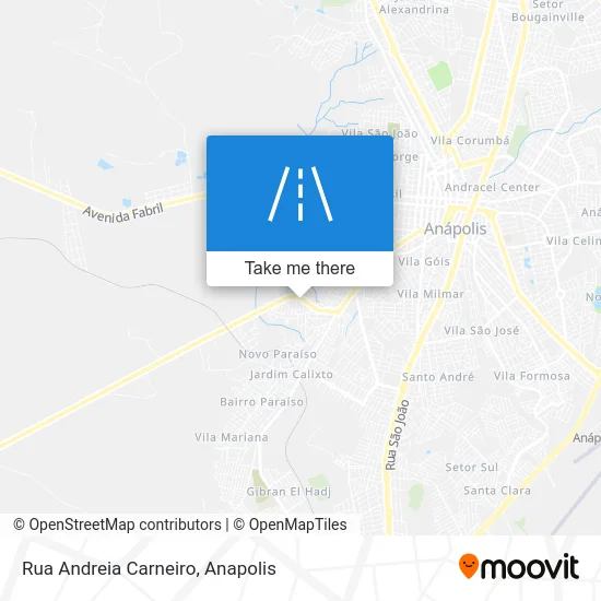 Rua Andreia Carneiro map