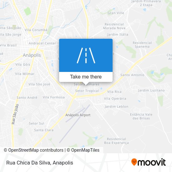 Rua Chica Da Silva map