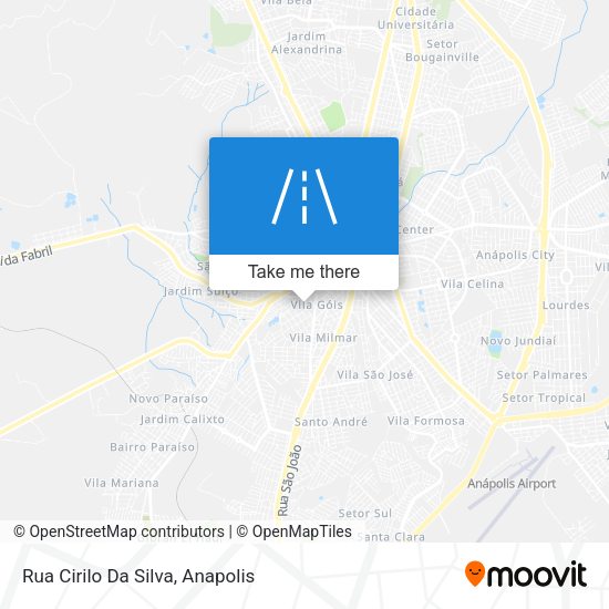 Rua Cirilo Da Silva map