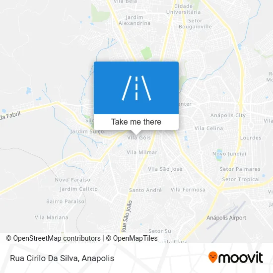 Rua Cirilo Da Silva map