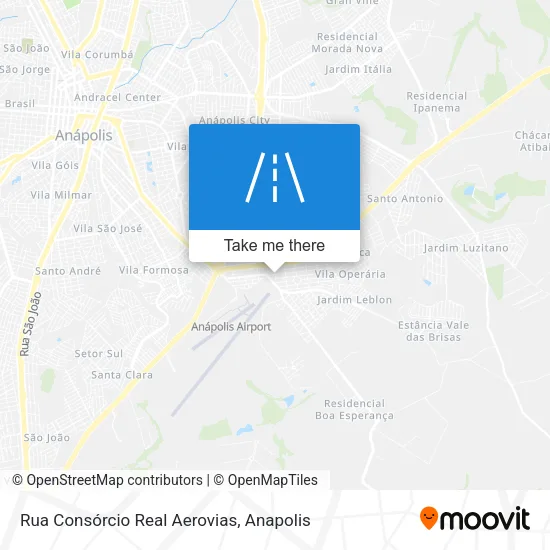 Rua Consórcio Real Aerovias map