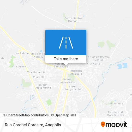 Rua Coronel Cordeiro map