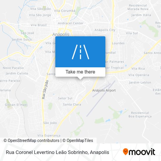 Rua Coronel Levertino Leão Sobrinho map