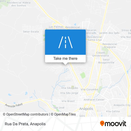 Rua Da Prata map