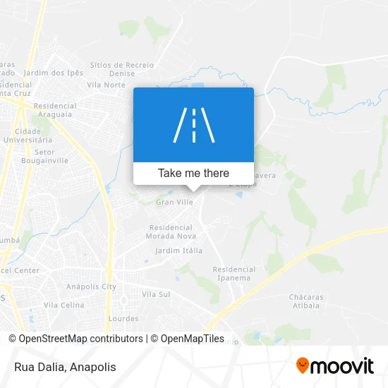 Rua Dalia map