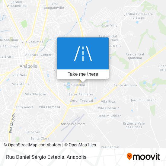 Rua Daniel Sérgio Esteola map