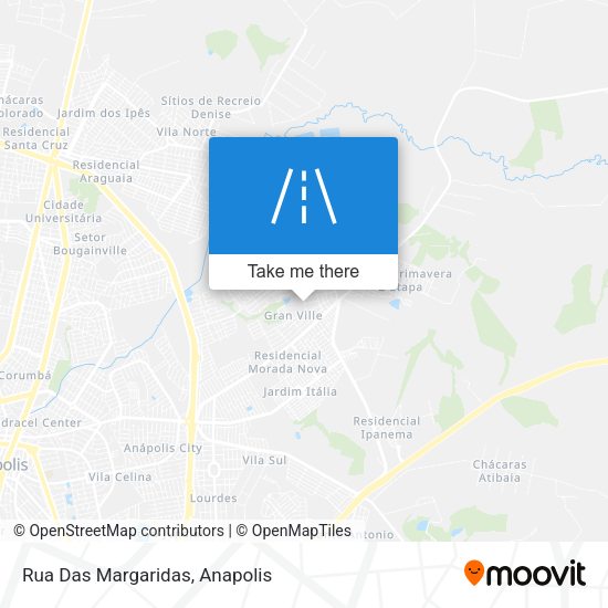 Rua Das Margaridas map