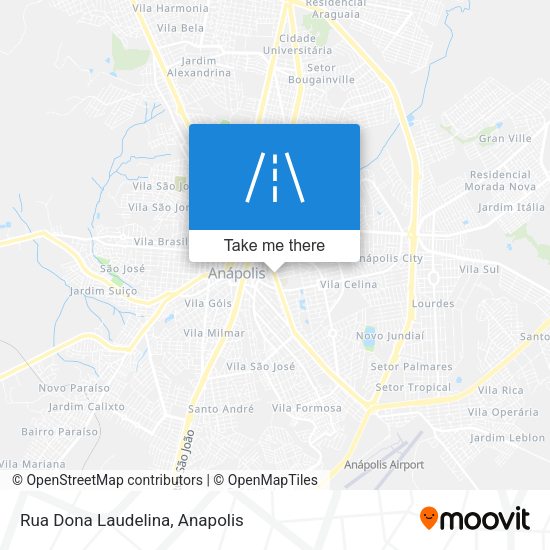 Rua Dona Laudelina map