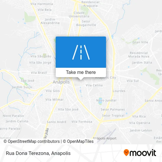 Rua Dona Terezona map