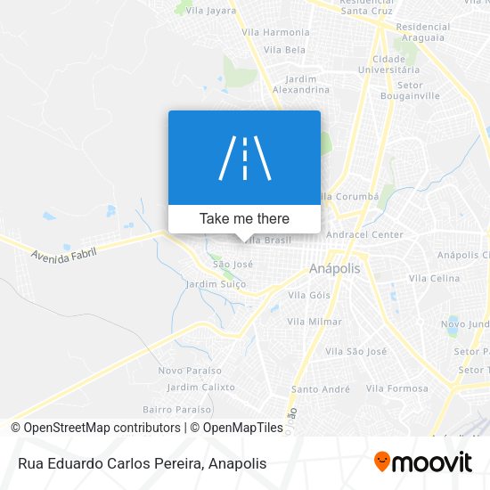 Rua Eduardo Carlos Pereira map