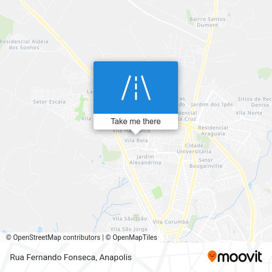 Rua Fernando Fonseca map