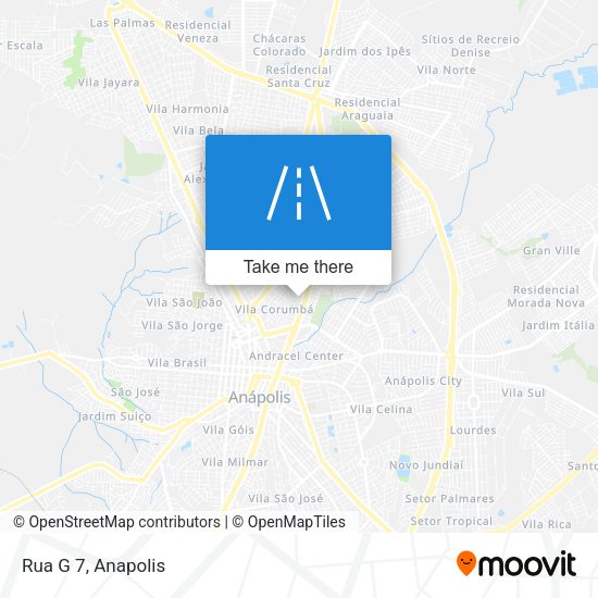 Rua G 7 map