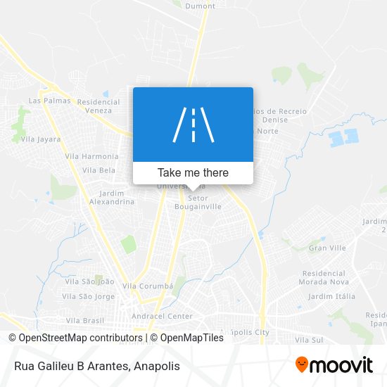 Rua Galileu B Arantes map