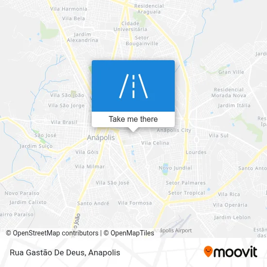 Rua Gastão De Deus map