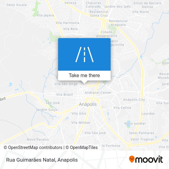 Rua Guimarães Natal map
