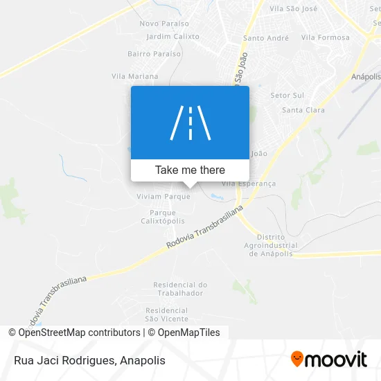 Rua Jaci Rodrigues map