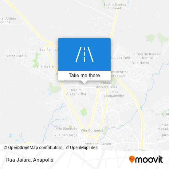 Rua Jaiara map