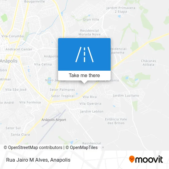 Rua Jairo M Alves map