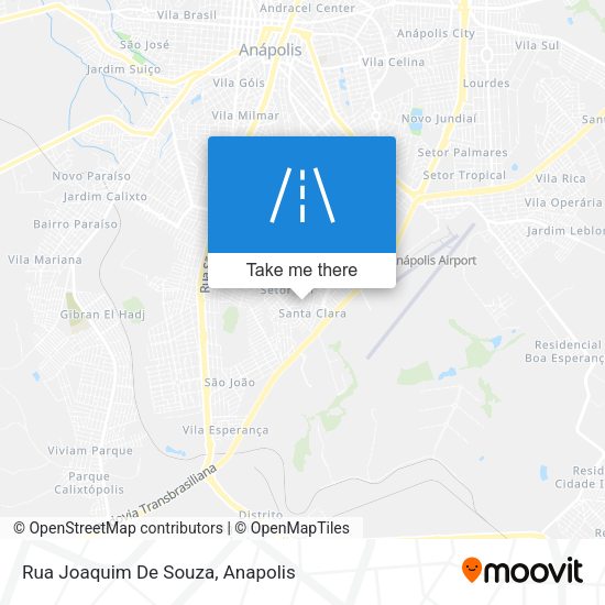Rua Joaquim De Souza map