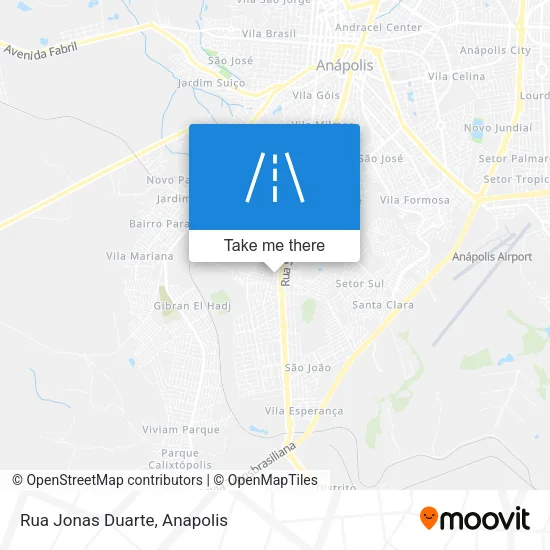 Rua Jonas Duarte map