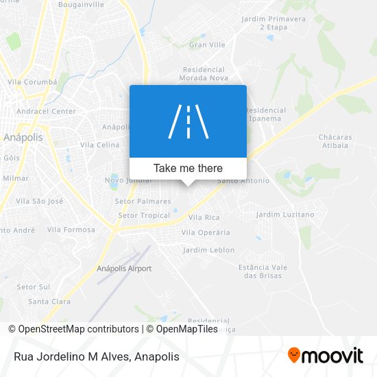 Rua Jordelino M Alves map