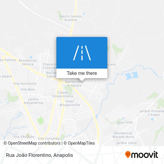 Rua João Florentino map