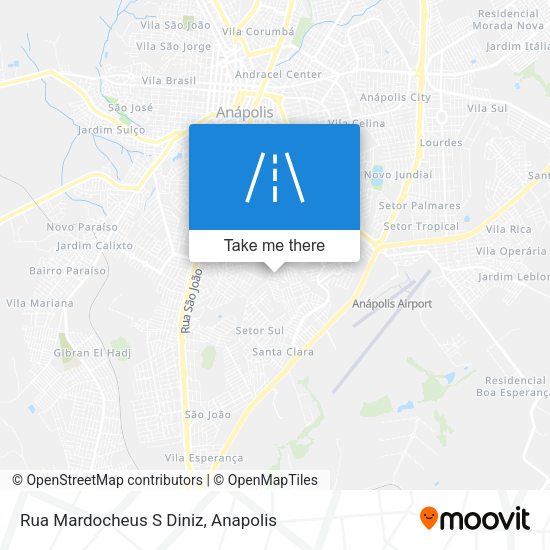 Rua Mardocheus S Diniz map