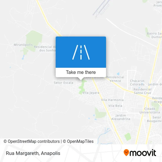 Rua Margareth map