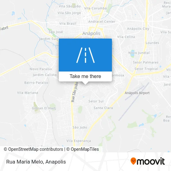 Rua Maria Melo map