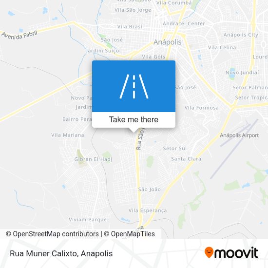 Rua Muner Calixto map
