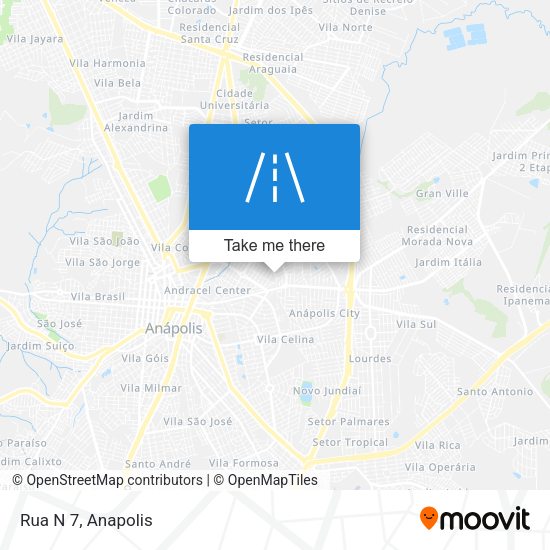 Rua N 7 map