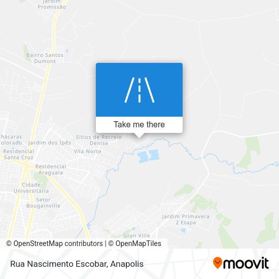 Rua Nascimento Escobar map